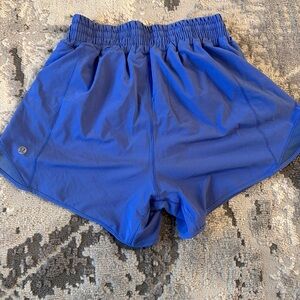 lululemon athletica Vibrant Blue Athletic Shorts